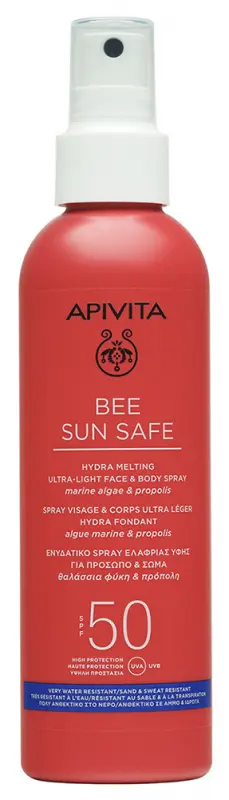 APIVITA BEE SUN SAFE Spray arcra és testre SPF50 (200 ml) APIVITA BEE SUN SAFE Spray arcra és testre SPF50 (200 ml)