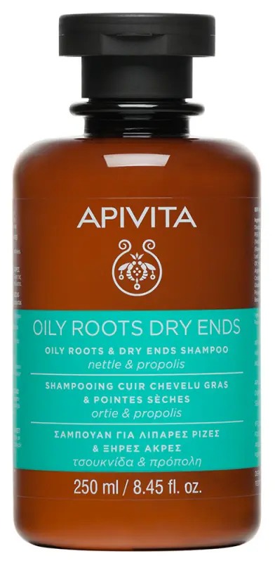 APIVITA Sampon - Zsíros hajtő és száraz hajvég (250 ml) APIVITA Sampon - Zsíros hajtő és száraz hajvég (250 ml)
