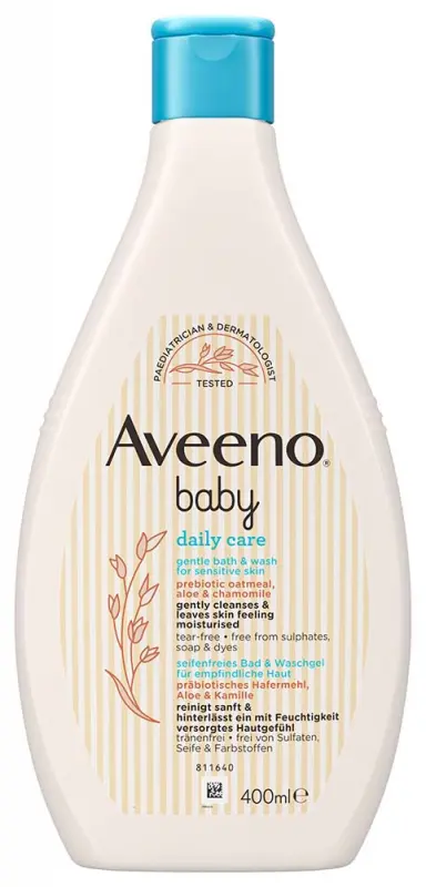 AVEENO Baby daily care gyengéd fürdető 400 ml AVEENO Baby daily care gyengéd fürdető 400 ml
