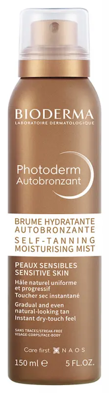 BIODERMA Photoderm Autobronzant hidratáló önbarnító spray (150 ml) BIODERMA Photoderm Autobronzant hidratáló önbarnító spray (150 ml)