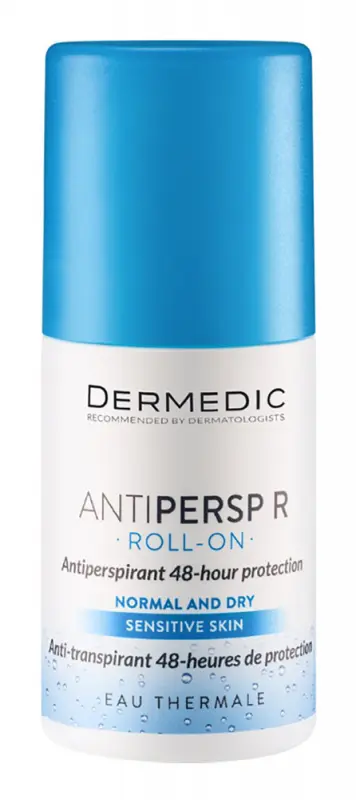 DERMEDIC Antipersp R 48 órás izzadásgátló normál és nagyon száraz érzékeny bőrre 60 ml DERMEDIC Antipersp R 48 órás izzadásgátló normál és nagyon száraz érzékeny bőrre 60 ml