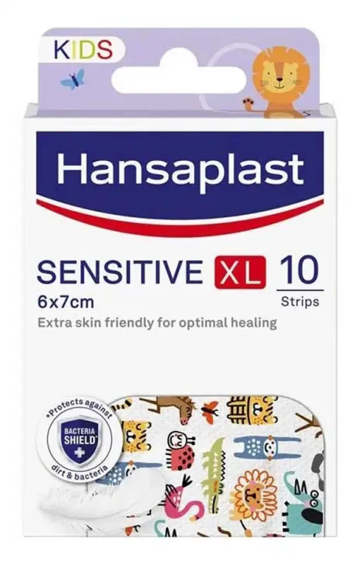 HANSAPLAST Sensitive Kids XL sebtapasz (10 db) HANSAPLAST Sensitive Kids XL sebtapasz (10 db)