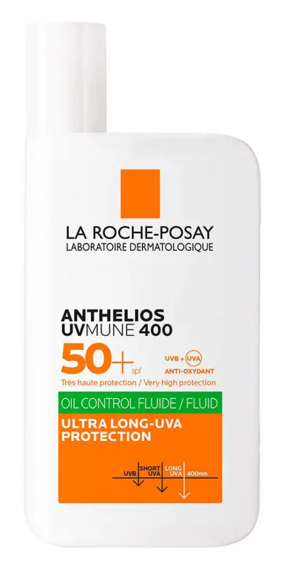 LA ROCHE-POSAY Anthelios UVMUNE 400 Oil Control napvédő fluid SPF50+ (50 ml) LA ROCHE-POSAY Anthelios UVMUNE 400 Oil Control napvédő fluid SPF50+ (50 ml)