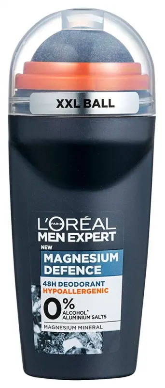 L'ORÉAL PARIS Men Expert Magnesium Defense golyós dezodor 50 ml L'ORÉAL PARIS Men Expert Magnesium Defense golyós dezodor 50 ml