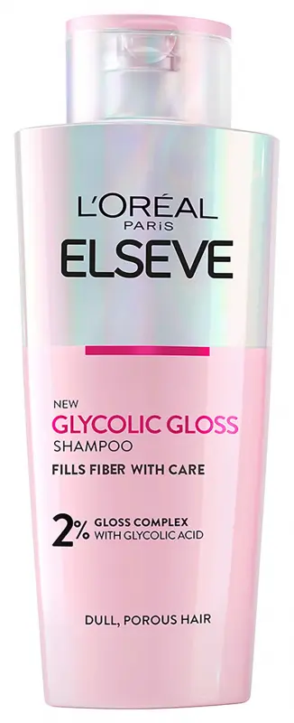 L'ORÉAL PARIS Elseve Glycolic Gloss sampon glikolsavval 200 ml L'ORÉAL PARIS Elseve Glycolic Gloss sampon glikolsavval 200 ml