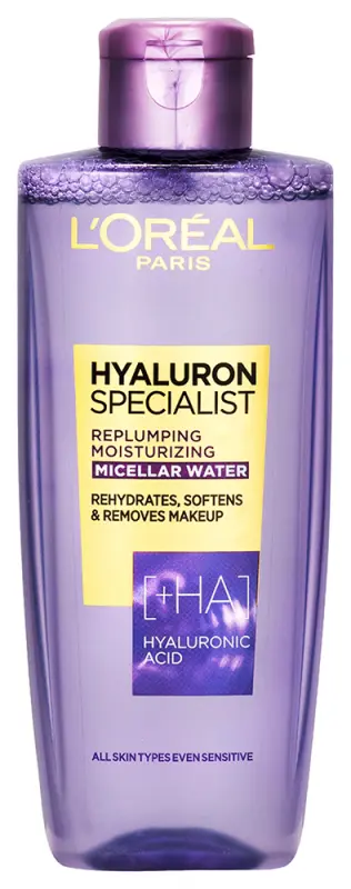 L'ORÉAL PARIS Hyaluron Specialist micellás arctisztító és sminklemosó (200 ml) L'ORÉAL PARIS Hyaluron Specialist micellás arctisztító és sminklemosó (200 ml)