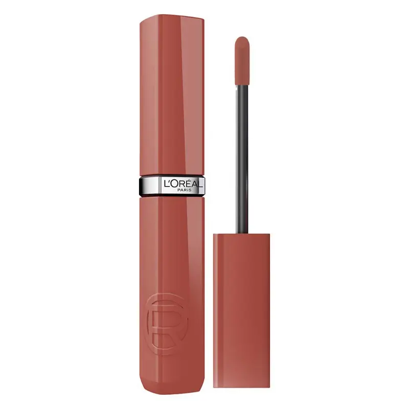 L'ORÉAL PARIS Infaillible Laque Resistance 320 Almond Nude folyékony ajakrúzs 4,3 ml L'ORÉAL PARIS Infaillible Laque Resistance 320 Almond Nude folyékony ajakrúzs 4,3 ml