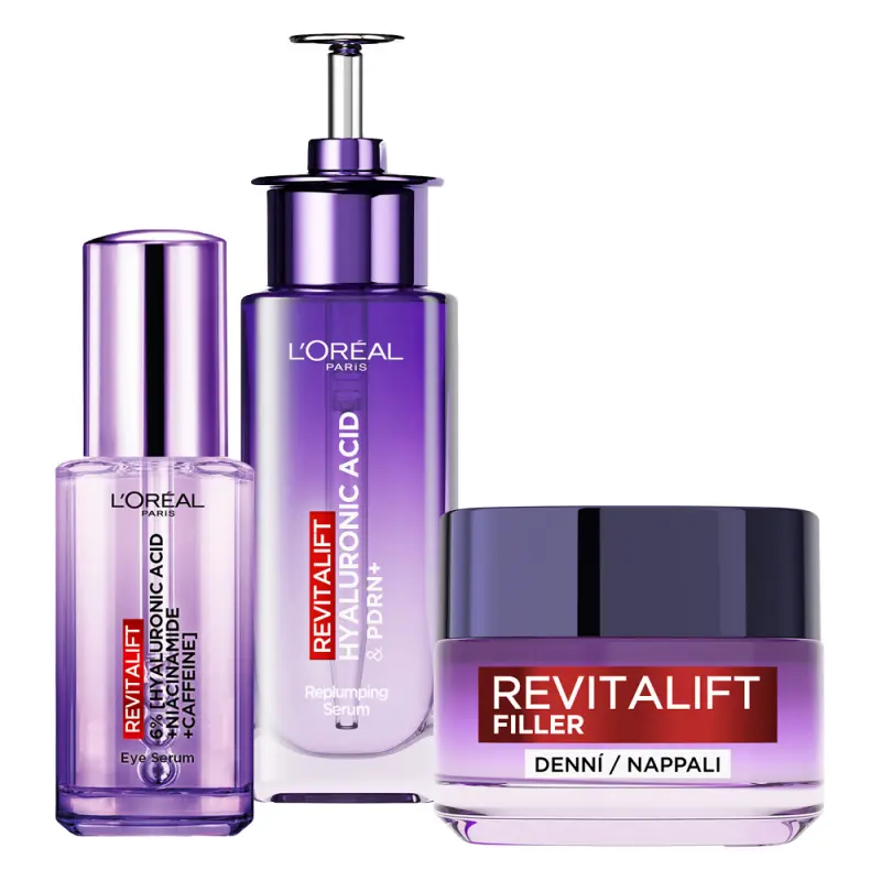 L'ORÉAL PARIS Revitalift Filler rutin (20+30+50 ml) L'ORÉAL PARIS Revitalift Filler rutin (20+30+50 ml)