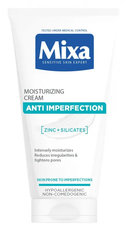 MIXA Anti-Imperfection hidratáló krém 2in1 bőrhibákra hajlamos bőrre (50 ml) MIXA Anti-Imperfection hidratáló krém 2in1 bőrhibákra hajlamos bőrre (50 ml)