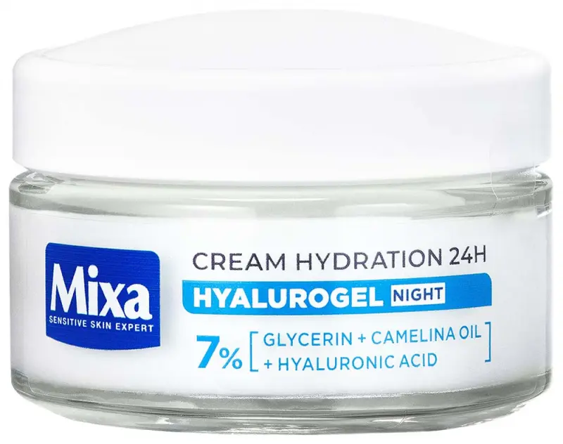 MIXA Hyalurogel intenzív éjszakai hidratáló arckrém (50 ml) MIXA Hyalurogel intenzív éjszakai hidratáló arckrém (50 ml)