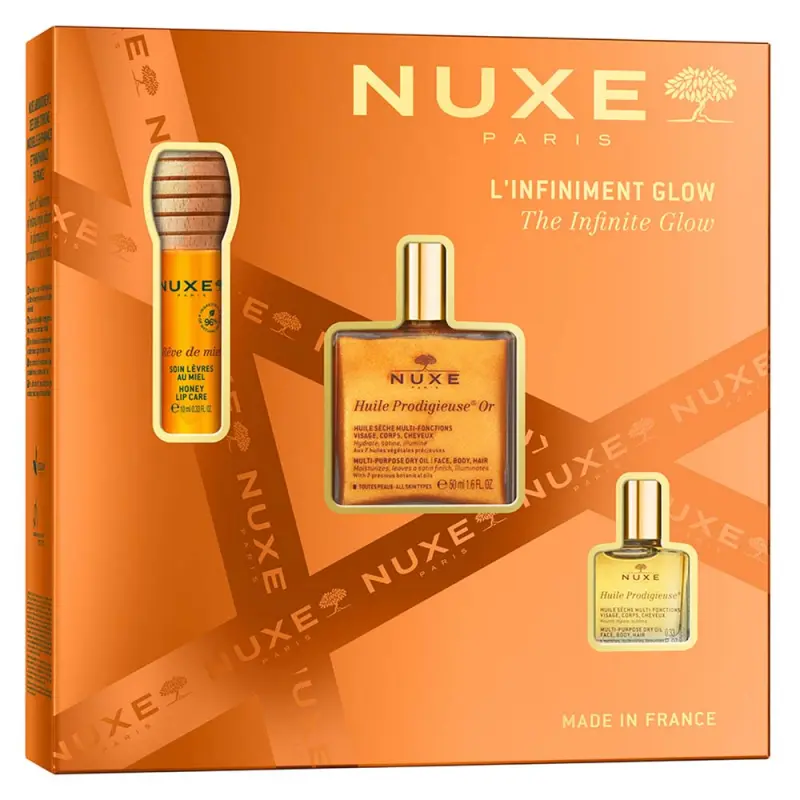 NUXE Infinite Glow Gold szett (50+10+10 ml) NUXE Infinite Glow Gold szett (50+10+10 ml)