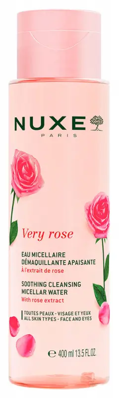 NUXE Very Rose 3 az 1-ben Nyugtató arctisztító micellás víz (400 ml) NUXE Very Rose 3 az 1-ben Nyugtató arctisztító micellás víz (400 ml)