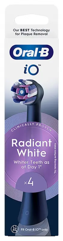ORAL-B iO Radiant White Pótfej 4 db ORAL-B iO Radiant White Pótfej 4 db