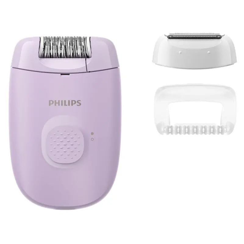 PHILIPS Epilator Series 2000 BRE237/00 Vezetékes Epilátor lila 2 tartozékkal PHILIPS Epilator Series 2000 BRE237/00 Vezetékes Epilátor lila 2 tartozékkal