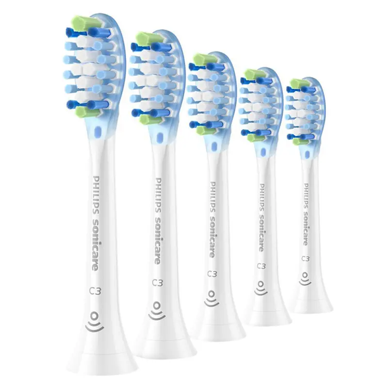 PHILIPS Sonicare C3 Premium Plaque Defense HX9045/87 Standard fogkefefej fehér 4+1 db PHILIPS Sonicare C3 Premium Plaque Defense HX9045/87 Standard fogkefefej fehér 4+1 db