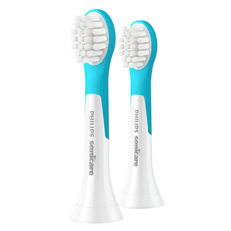 PHILIPS Sonicare for Kids Compact HX6032/90 fogkefefej gyerekeknek 3 éves kortól fehér-aqua 2 db PHILIPS Sonicare for Kids Compact HX6032/90 fogkefefej gyerekeknek 3 éves kortól fehér-aqua 2 db