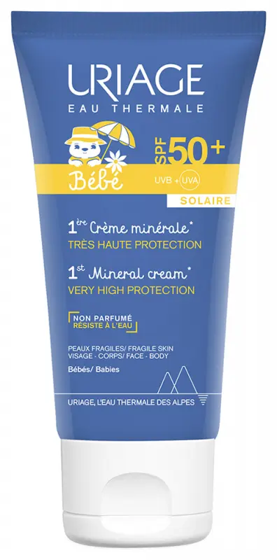 Uriage BABA Mineral fényvédő krém SPF 50+ (50 ml) Uriage BABA Mineral fényvédő krém SPF 50+ (50 ml)