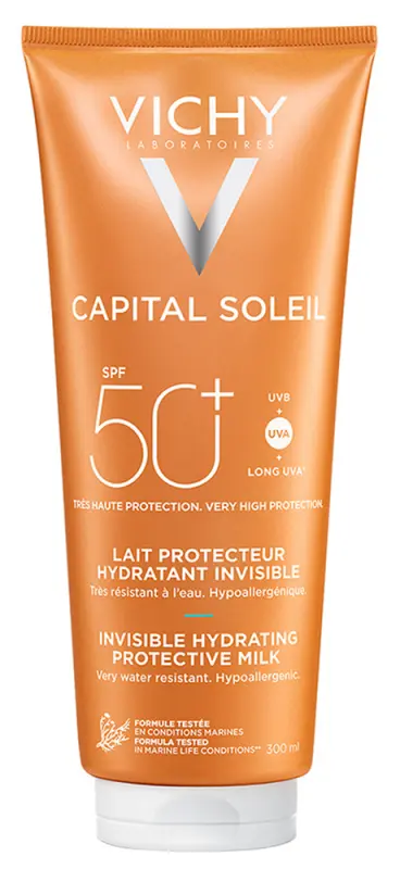 VICHY Capital Soleil Beach Protect hidratáló naptej SPF50+ (300 ml) VICHY Capital Soleil Beach Protect hidratáló naptej SPF50+ (300 ml)